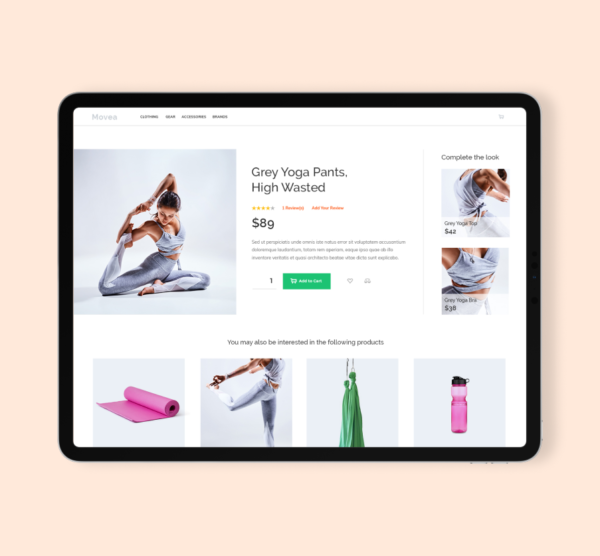 Product Detail Page