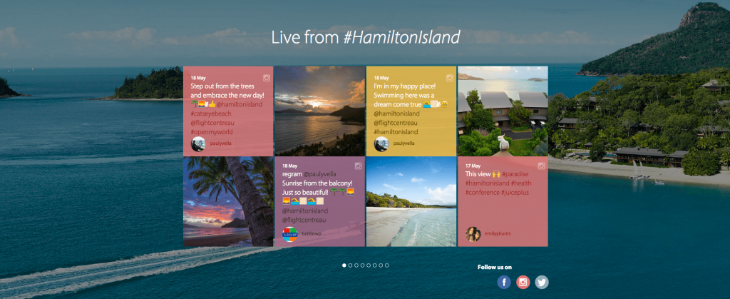 Hamilton Island social hub
