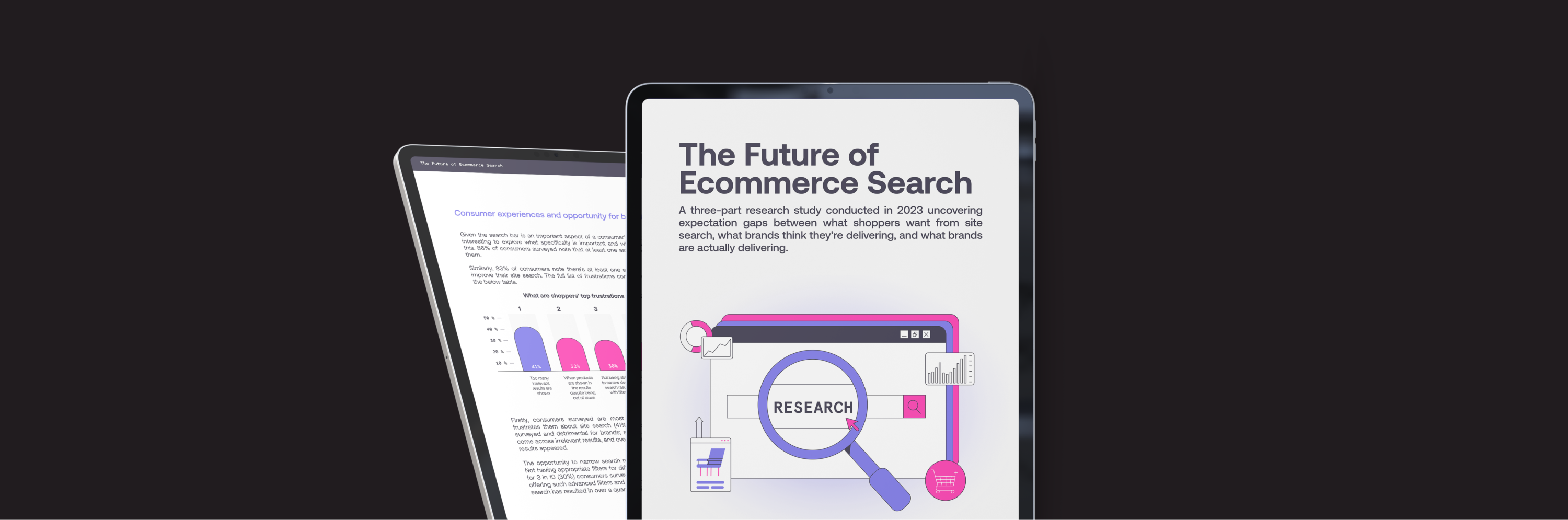 New research: 69% of online shoppers go straight to the search bar when visiting ecommerce sites, but 80% leave due to a poor experience 