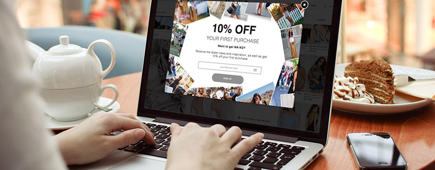 10 superbes pop-ups E-commerce